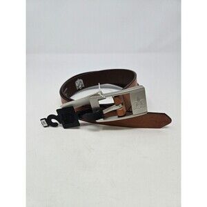 NWT NFL DALLAS COWBOYS FOOTBALL BROWN LEATHER BELT STARS EAGLES WINGS MEN 34